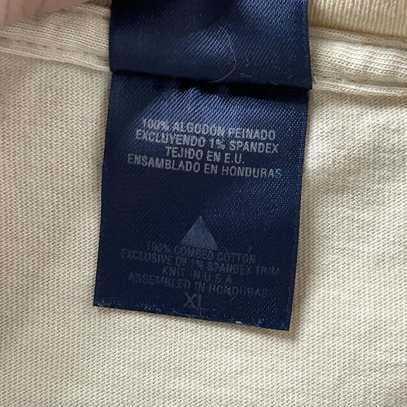 Vintage Quail Hollow Mens XL Beige USMC Bulldog Marine Corps Graphic T-Shirt - Picture 5 of 9